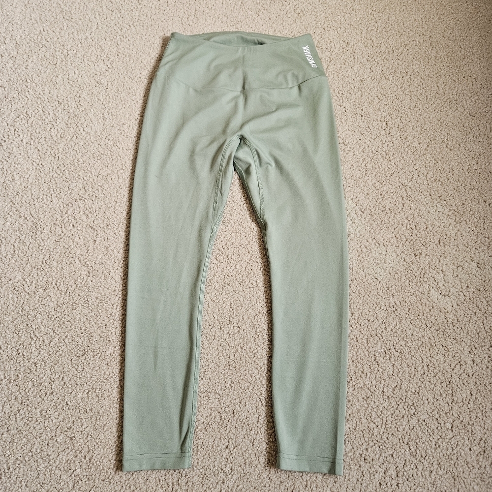 Gymshark Green Athletic Leggings S